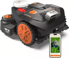 WORX vejapjovės robotas Landroid Vision Cloud WR306E 2WD, AI kliūčių atpažinimas, RTK navigacija