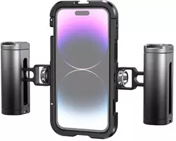 Mobilus Vaizdo Narvas - SmallRig 4078 Dviejų Rankų Rinkinys iPhone 14 Pro Max Juodas