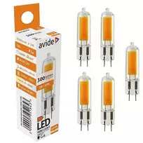 LED lemputė Avide 3W G4 12V 4000K 300lm 5vnt