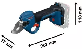 Bosch GGP18V-32 be akumuliatoriaus ir kroviklio Akumuliatorinis žirklės