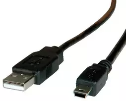 Roline Usb 2.0 Cable, Type A - 5-Pin Mini 1.8 M