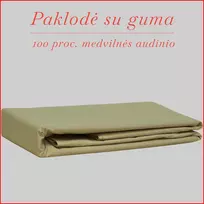 Paklodė su guma 100/140/160/180/200x200+20cm. - 180x200+20cm.