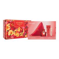 GUESS Seductive Red rinkinys moterims (EDT, 75 ml + kūno losjonas, 100 ml + EDT, 15 ml + kosmetinė)