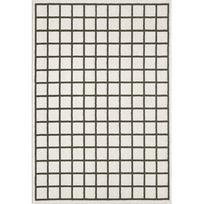 Tamsiai žalios spalvos/kreminės spalvos kilimas 160x230 cm Picnic – ESTE