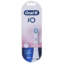 Dantų šepetėlio antgaliai Oral-B iO, 2 vnt., balti