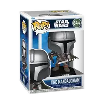 FUNKO POP! Vinilinė figūrėlė: Star Wars: Mandalorian & Grogu - The Mandalorian (Dual Wield)