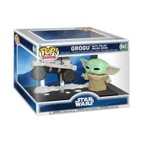 FUNKO POP! Vinilinė figūrėlė: Mandalorian & Grogu - Grogu with Polar Mouse Droid (Moment)