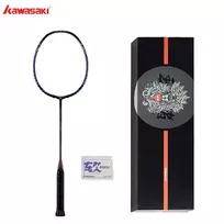 Badmintono raketė Kawasaki King K9 II Purple/Gold 4u (sustyguota)