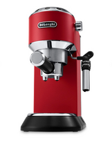 De'Longhi Dedica Style EC685R espreso kavos aparatas su pieno plaktuvu – raudonas