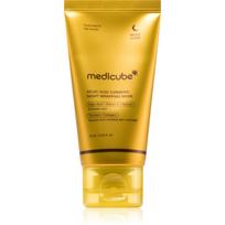 medicube Kojic Acid Turmeric Night Wrapping Mask skaistinamoji kaukė pavargusiai, nevienodo atspalvio odai naktinė priemonė 75 ml