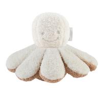 NATTOU  TEDDY Pliušinis aštuonkojis, kreminis