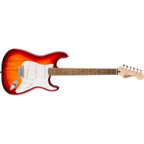 Squier Sonic Stratocaster, Laurel Fingerboard, White Pickguard, Sienna Sunburst Elektrinė gitara