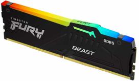 KINGSTON Fury Beast Black RGB 32GB DDR5 5600MHz DIMM KF556C36BBEA-32