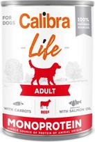 Calibra Adult Beef with carrots - wet dog food - 400g