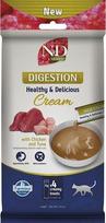 Farmina N&D Quinoa Cat Digestion Cream with Chicken & Tuna box – cat treat – 4x15g