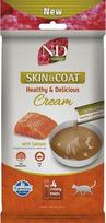Farmina N&D Quinoa Cat Skin & Coat Cream with Salmon box mono – cat treat – 4x15g