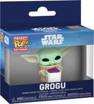 Funko POP! Raktų pakabutis: Mandalorian & Grogu - Grogu with Snack