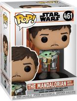 Funko POP! Vinilinė figūrėlė STAR WARS: MANDALORIAN su THE CHILD, 12 cm