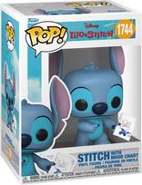 Funko POP! Vinilinė figūrėlė: Disney: Lilo & Stitch - Stitch with Mood Chart (w/ Chase)