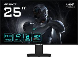 Gigabyte GS25F14 25” FHD Gaming Monitor - 1920 x 1080, 144Hz, 1ms, 300 cd/m², Display HDR 10, HDMI 2.0, Displayport 1.2