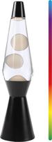 Itotal - LED Lava Lamp with Color-changing Light Black - 36 cm (XL2937)