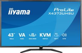 IIYAMA  ProLite X4373UHSU-B2 computer monitor 108 cm (42.5") 3840 x 2160 pixels 4K Ultra HD LED Black | 580268  | 4948570126590