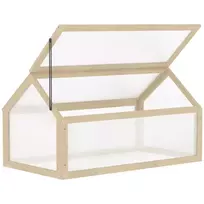 Medinis mini šiltnamis 90 x 52 x 49,5 cm