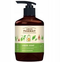 Skystas muilas Green Pharmacy Aloe Vera And Avocado, 460 ml