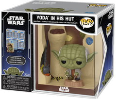 Kolekcinė figūrėlė POP Nooks: Star Wars S11 Yoda in His Hut