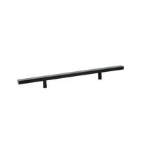 Rankenėlė strypelis, aliuminė, cc- 160mm, L-300x30mm, anoduota, juoda matinė