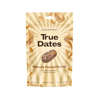 TRUE DATES žemės riešutų sviesto skonio datulės, 100 g