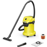 Karcher dulkių siurblys WD 3 V-19/6/20 1.628-123.0, 1000W, 230W, 45l/s, 19l, 6m laidas, plastikas, 74dB