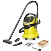 Karcher Dulkių siurblys drėgnam ir sausam valymui WD 5 Control P 25/5/22 1.628-317.0, 1200W, 25l, 5m laidas, 2.2m žarna, Bluetooth