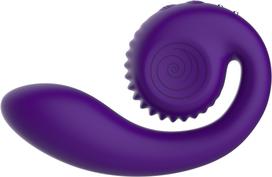 SVibe Gizi vibratorius su klitorio stimuliatoriumi - Violetinė
