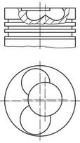 Stūmoklis MAHLE 030 90 00