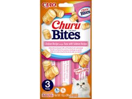 Churu Cat Bites Chicken Recipe Wraps Tuna with Salmon Recipe 30 g | EFC723 | 4262365730527