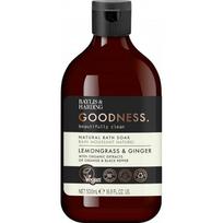 Goodness Bath Soak Vonios skystis Lemongrass and Ginger