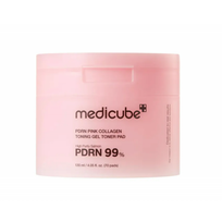 PDRN Pink Collagen Toning Gel Toner Pad Veido padeliai 70 vnt.