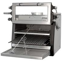 Anglies krosnelė-BBQ, GN 1/1 (60 kg/val.) – pakeliamos durys/nerūdijantis plienas