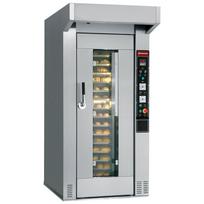 Rotacinė kepykla duonos ir konditerijos gaminiams, 15 arba 18 lygių (450x650 mm arba 500x700 mm)