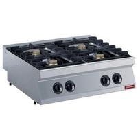 Dujinė viryklė su 4 degikliais, 4x 5,5 kW – TOP –