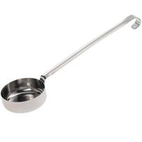 Nerūdijančio plieno kaušas, plokščiu dugnu, 170 g