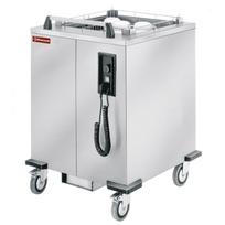 Šildomas vežimėlis su spyruokliniu mechanizmu krepšiams 500x500 mm