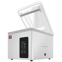 Vakuuminė mašina, nerūdijančio plieno bakas 370x350xh150 mm. 16 m3/h TOUCH ekranas