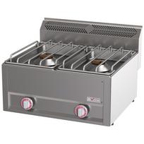 Viryklė su 2 degikliais, 8 kW, ypač galinga – viršutinė dalis