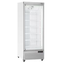 Vertikali šaldymo vitrina, 560 litrų – BALTA