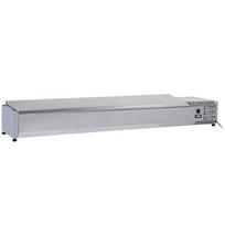 Papildoma lentyna 10x GN1/4 – 150 mm, su nerūdijančio plieno dangčiu
