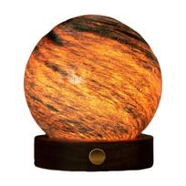 Tamsiai rudos spalvos/tamsios natūralios spalvos šviečianti dekoracija USB ø 8 cm Stellar Ocean – Gingko