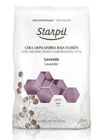 Žemoje temperatūroje besilydantis vaškas depiliacijai Starpil Lavanda, 1 kg