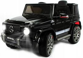 Vienvietis vaikiškas elektromobilis PlayHouse Mercedes Benz G63 AMG, juodas